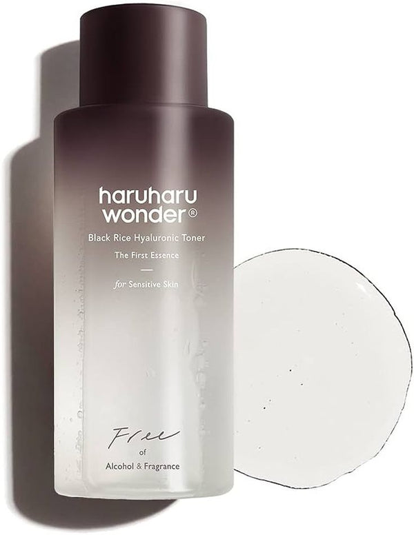 Haruharu Wonder Black Rice Hyaluronic Toner, Hydrating, Moisturizing, Nourishing for Sensitive Skin 150ml